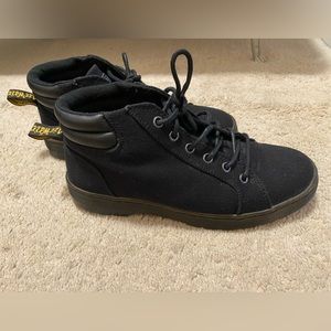 Dr. Martens canvas shoes, size 8